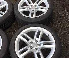 Genuine Audi S Line 5x112 alloy wheels