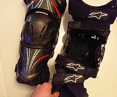 Alpinestars motocross knee brace