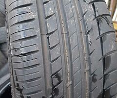 New and partworn tyres