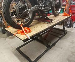 Motorbike Work Bench
