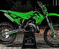 Honda cr250 kawaski kx250 Yamaha yz250 Suzuki rm250