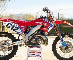 Honda cr250 kawaski kx250 Yamaha yz250 Suzuki rm250