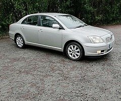 Toyota Avensis 2005 1.8 Petrol New Nct 10-21 Road Tax 06-21 - Image 1/4