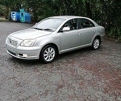 Toyota Avensis 2005 1.8 Petrol New Nct 10-21 Road Tax 06-21