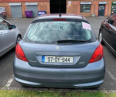 2007 Peugeot 207 engine blown
