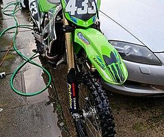 Here i have a kxf 250 2012