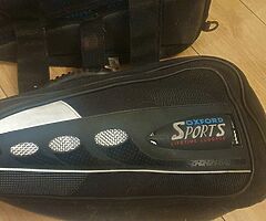 Universal Panniers / saddle bags Oxford sports hump back