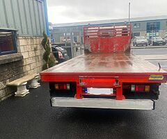 2014 Isuzu Open Flat body truck