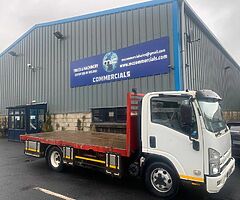 2014 Isuzu Open Flat body truck