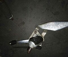 89 fzr1000 road footrests/rearsets
