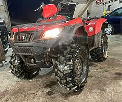 Suzuki king quad 500 top spec