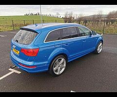 08 Audi Q7 sprint blue