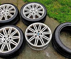 Spider alloys off 5 series BMW