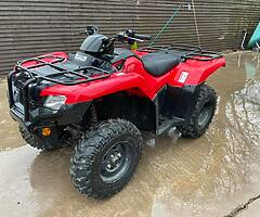 2017 Honda Trx420 2wd/4wd Elec Shift Farm Quad