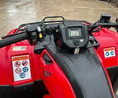 2017 Honda Trx420 2wd/4wd Elec Shift Farm Quad - Image 3/7