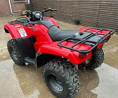 2017 Honda Trx420 2wd/4wd Elec Shift Farm Quad - Image 4/7