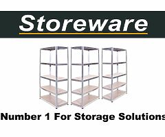Heavy Duty 5 Tier Shelving Racking Units Garage Shed Container File Storage - Image 3/7