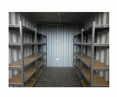 Heavy Duty 5 Tier Shelving Racking Units Garage Shed Container File Storage - Image 4/7