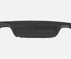 BMW e60 twin / single diffuser