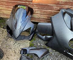 Honda cbr600 f4i fairing plastics n tinted screen