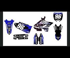 Custom 2020 YZ 250 Sticker Kit