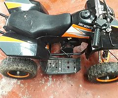 Kids quad 400 running perfect