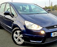 Mint 2008 Ford S-Max Zetec/216km/timing kit done/ NCT 08.19