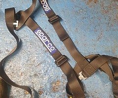 Sparco racing belts (brand new)