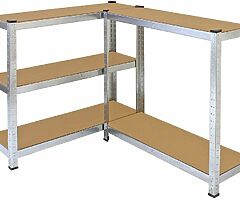 Strong 5 Tier Metal Shelving 175kgs | Garage Shed Office Container