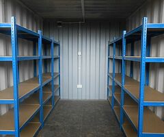 Strong 5 Tier Metal Shelving 175kgs | Garage Shed Office Container - Image 9/9
