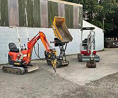Mini digger & dumper hire - Image 3/3