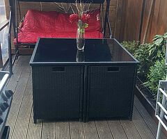 Grass table and waterproof covers and chairs - Image 3/4