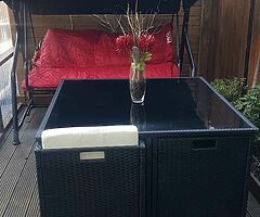 Grass table and waterproof covers and chairs - Image 4/4