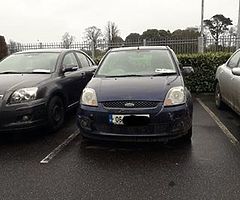 06/07 FORD FIESTA FOR BREAKING