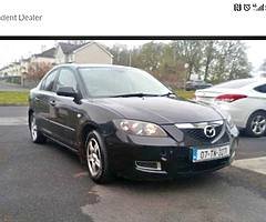 2007 mazda 3 1.6 diesel nct'd