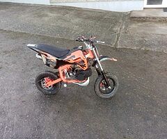 Mini moto scrambler