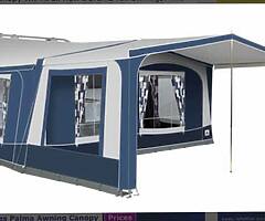Dorema awning and Palma Awning Canopy