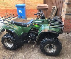 1998 Kawasaki klf Farm quad - Image 5/5