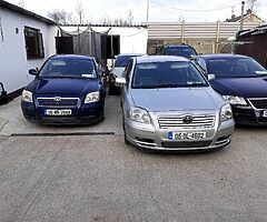 Toyota avensis d4d for export