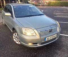 Toyota Avensis D4D nct 08/19 Tax 04/19 Manual