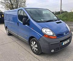 2005 Nissan Primastar Van Doe 9/19 Tax 6/19