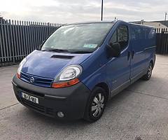 2005 Nissan Primastar Van Doe 9/19 Tax 6/19