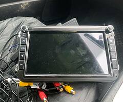 Vw touch screen radio