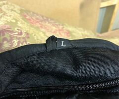 Oxford luggage bag and motorbike jacket