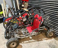 ‼️2 buggy’s and engine bike‼️