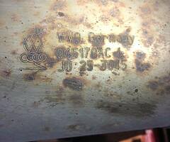 Catalytic converter ned
