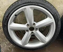 Audi A4 s line wheels
