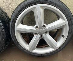 Audi A4 s line wheels