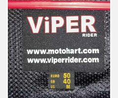 viper rider mens synthetic motorbike jacket - Image 3/7