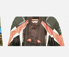 viper rider mens synthetic motorbike jacket - Image 5/7